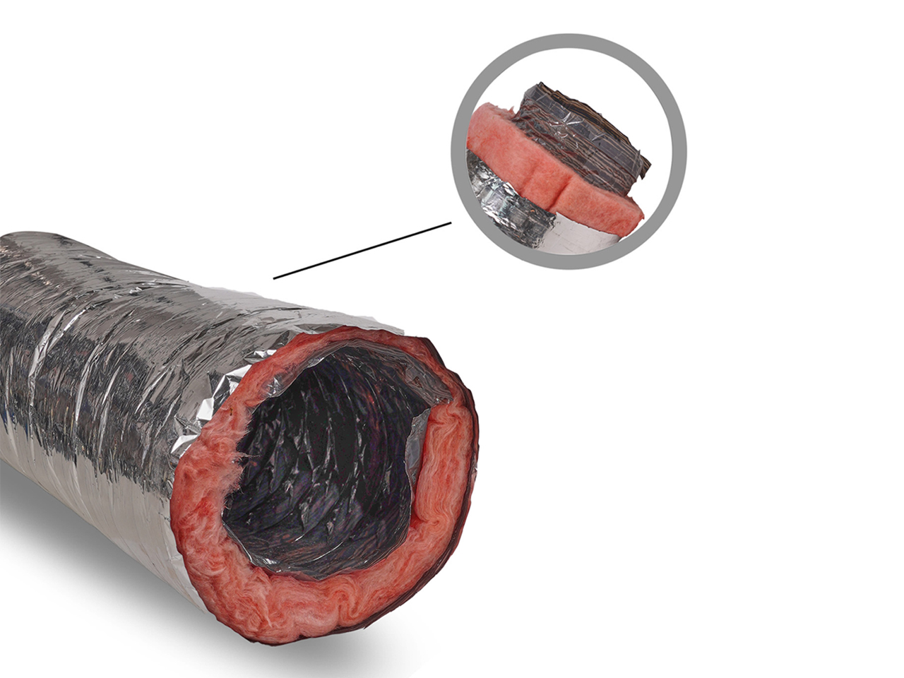 R6 / R8 Insulated Flex Duct