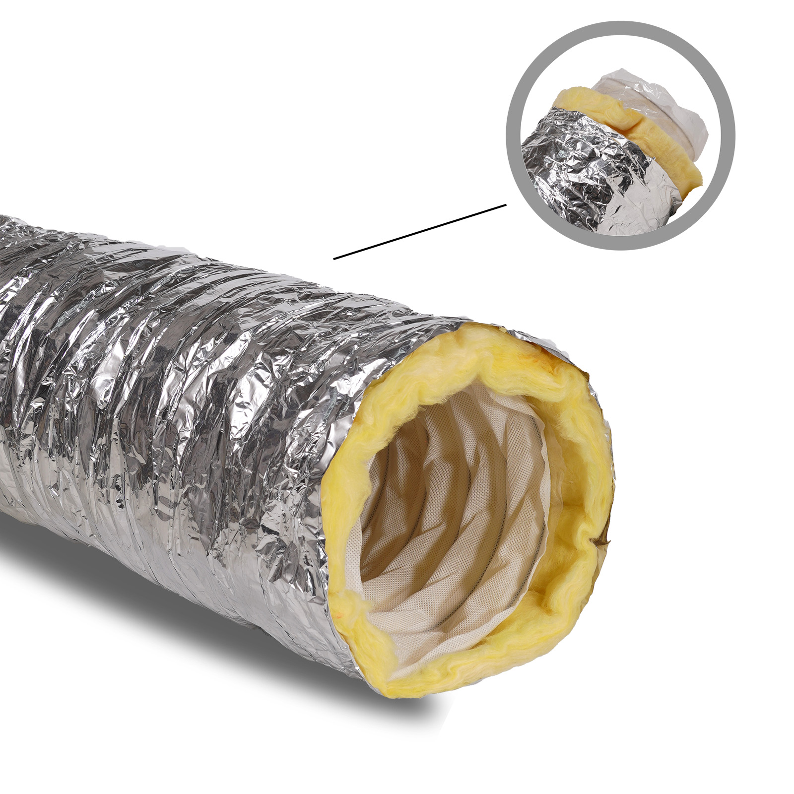 Soundproof Insulated Duct (Acoustic Duct Insulation)